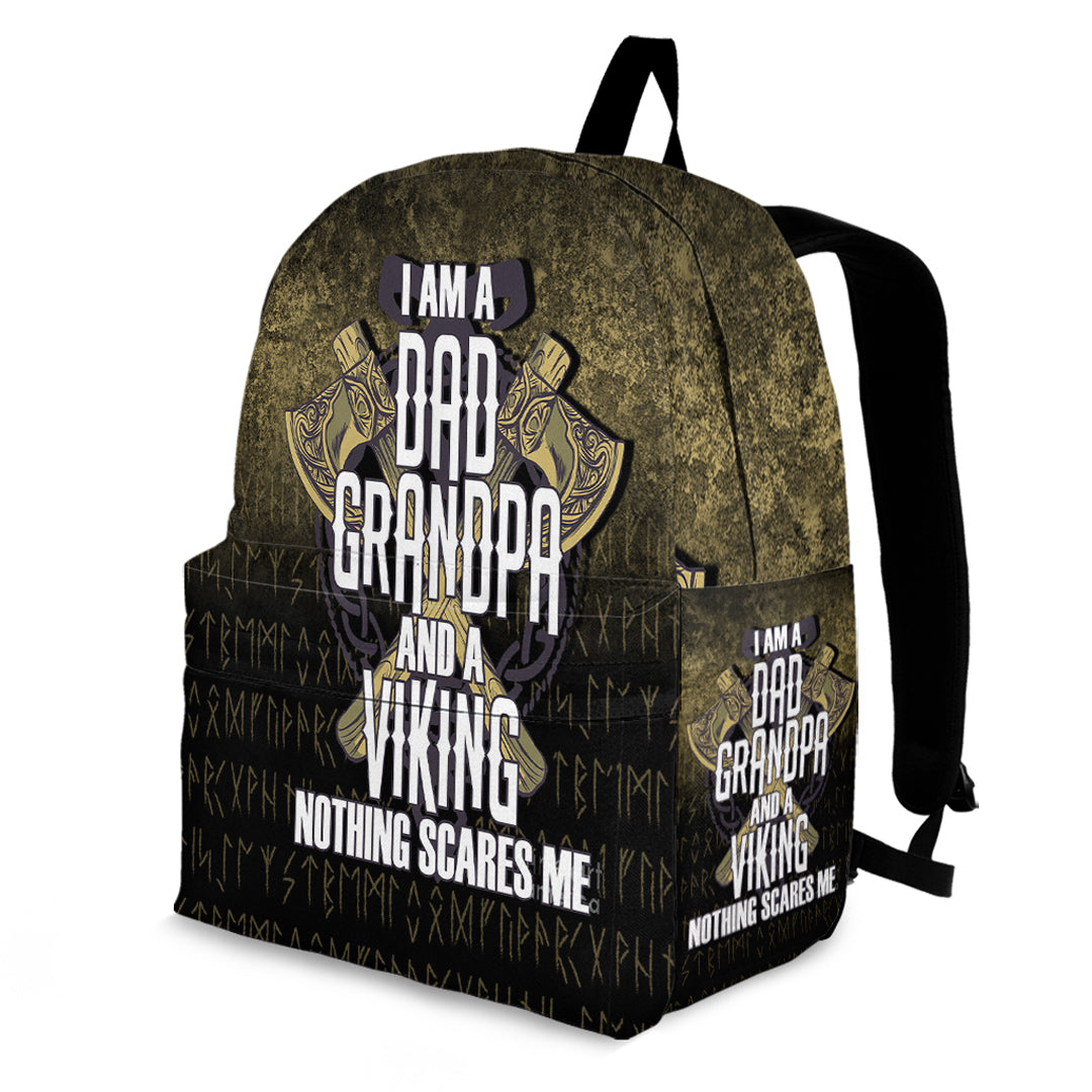 Viking Backpack Dad Viking Fathers Day Warrior – To The Closet