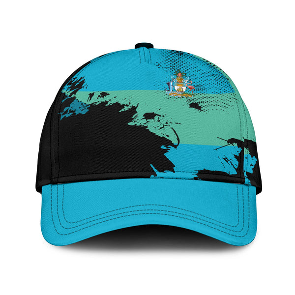 Bahamas Classic Cap Flag & Coat Of Arms Paint Style