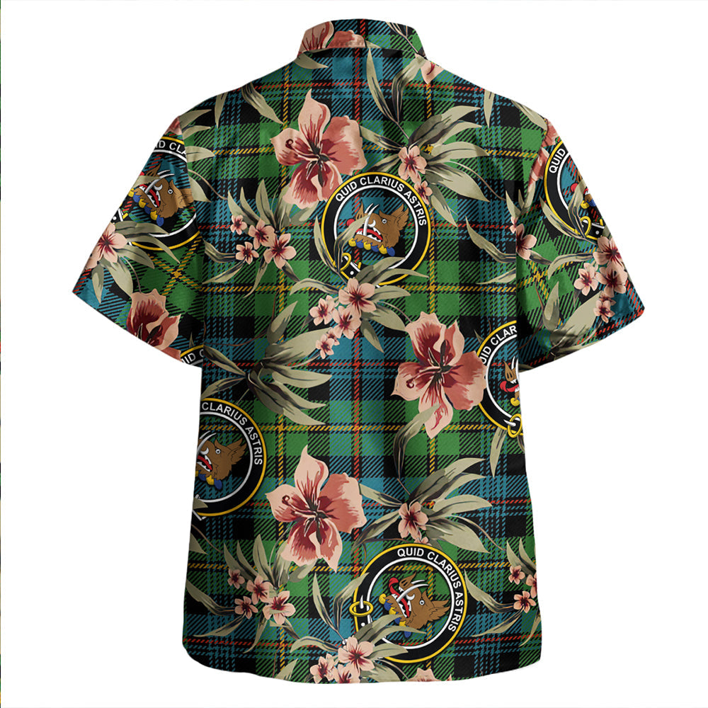 Scottish Tartan Baillie Ancient Clan Hawaiian Shirt Tropical Old Style