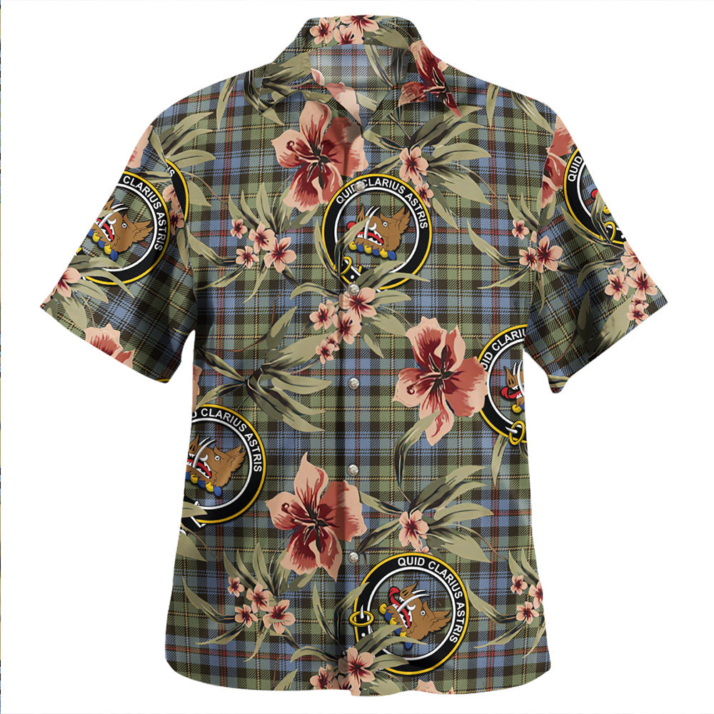 Scottish Tartan Baillie of Lamington Clan Hawaiian Shirt Tropical Old Style