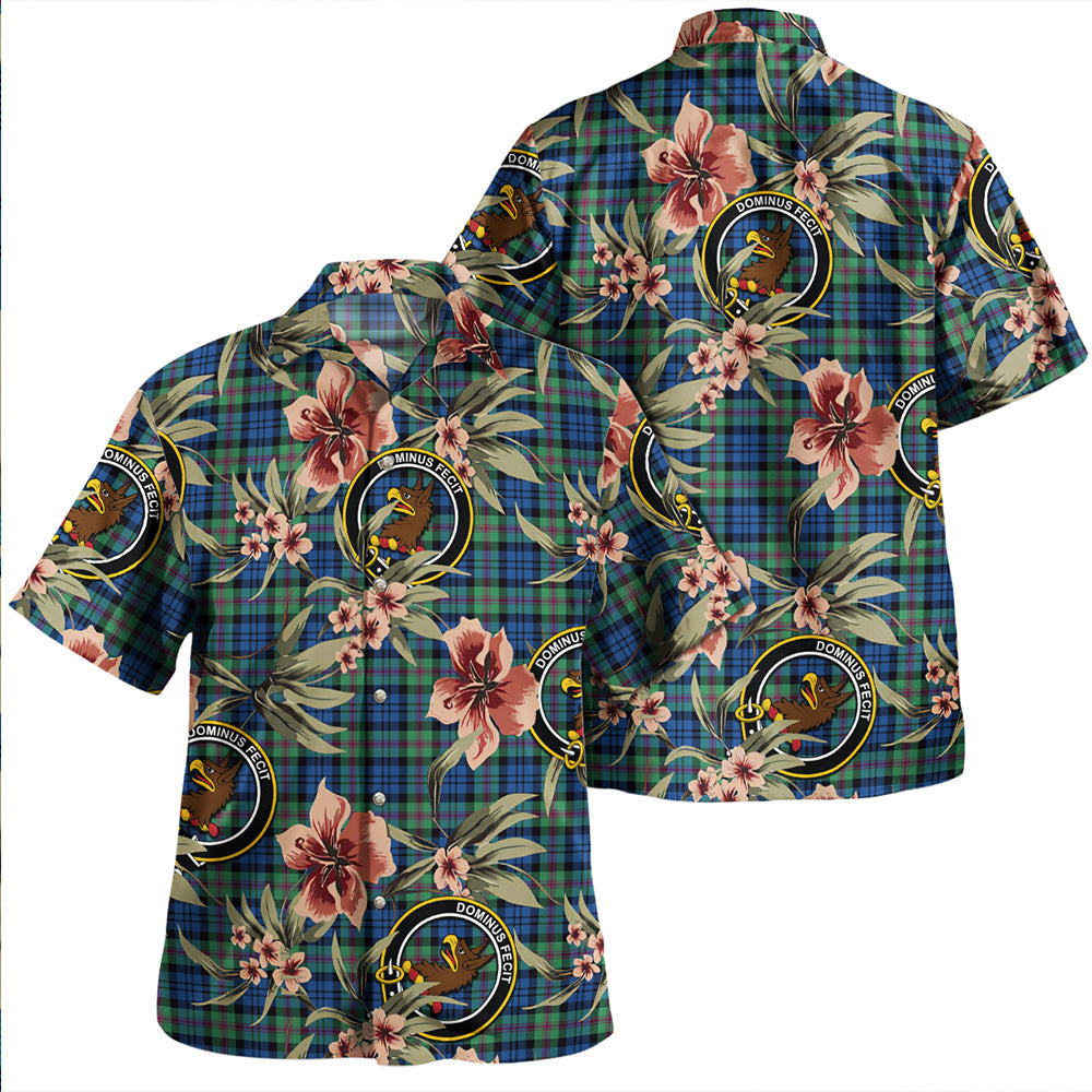 Scottish Tartan Baird Ancient Clan Hawaiian Shirt Tropical Old Style