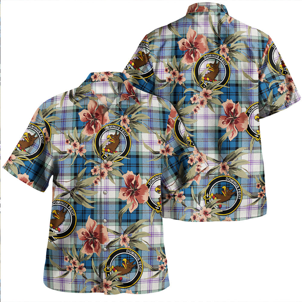 Scottish Tartan Baird Dress Dance (Baines Dress Dance) Clan Hawaiian Shirt Tropical Old Style