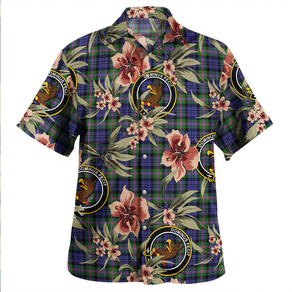 Scottish Tartan Baird Modern Clan Hawaiian Shirt Tropical Old Style
