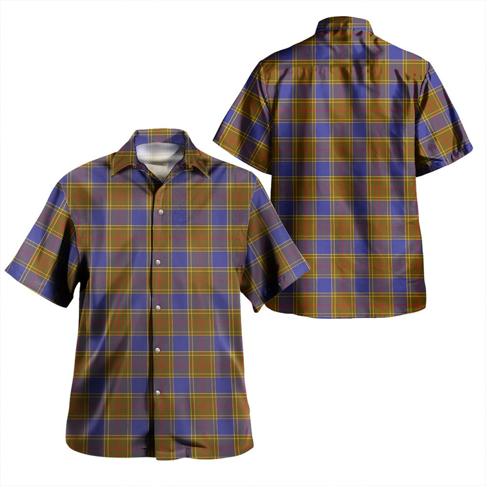 Scottish Tartan Balfour Modern Clan Hawaiian Shirt Plaid Style