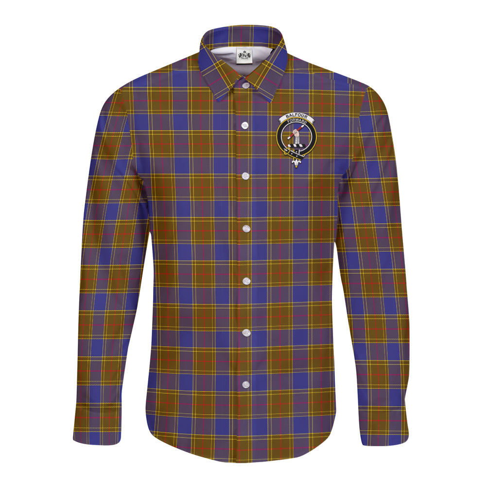 Balfour ModernTartan Crest Long Sleeve Button Shirt