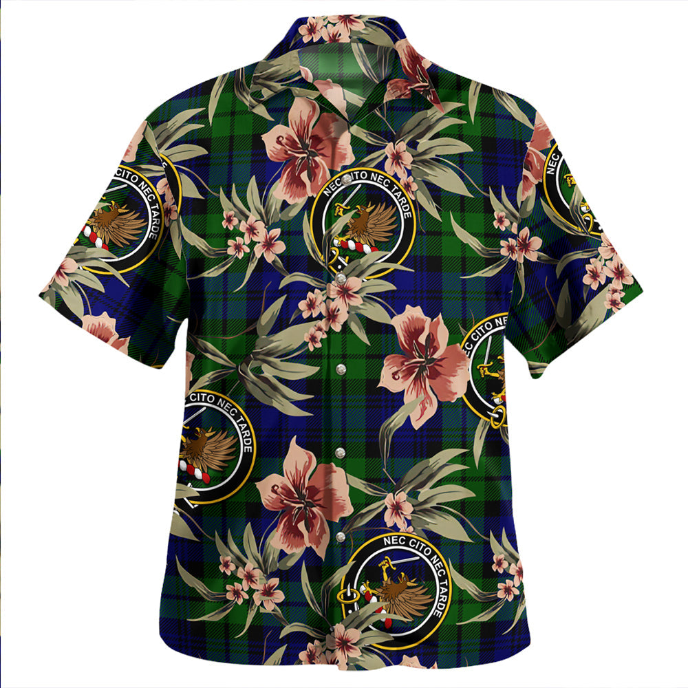 Scottish Tartan Bannatyne Clan Hawaiian Shirt Tropical Old Style