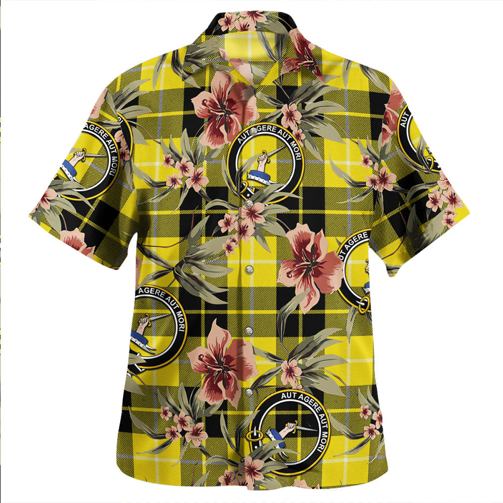 Scottish Tartan Barclay Dress Modern Clan Hawaiian Shirt Tropical Old Style