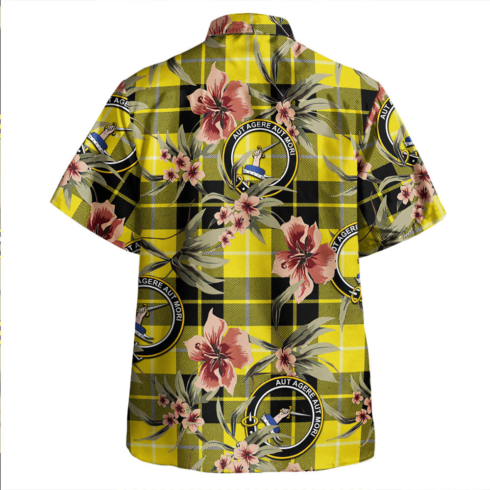 Scottish Tartan Barclay Dress Modern Clan Hawaiian Shirt Tropical Old Style