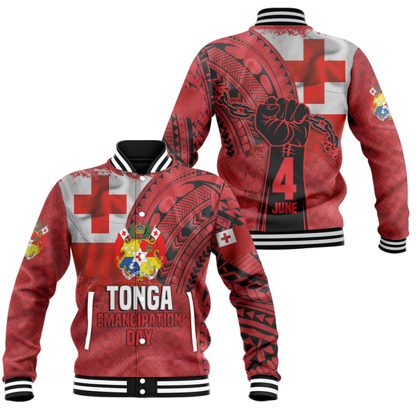 Tonga Independence Emancipation Day Baseball Jacket