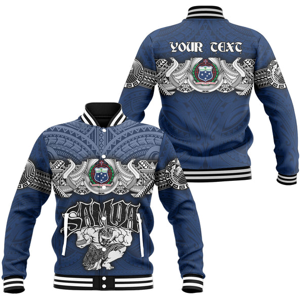 Custom Samoa Warrior Baseball Jacket