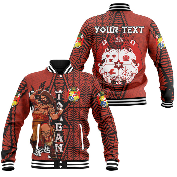 Custom Tonga The Tonga Terror Baseball Jacket