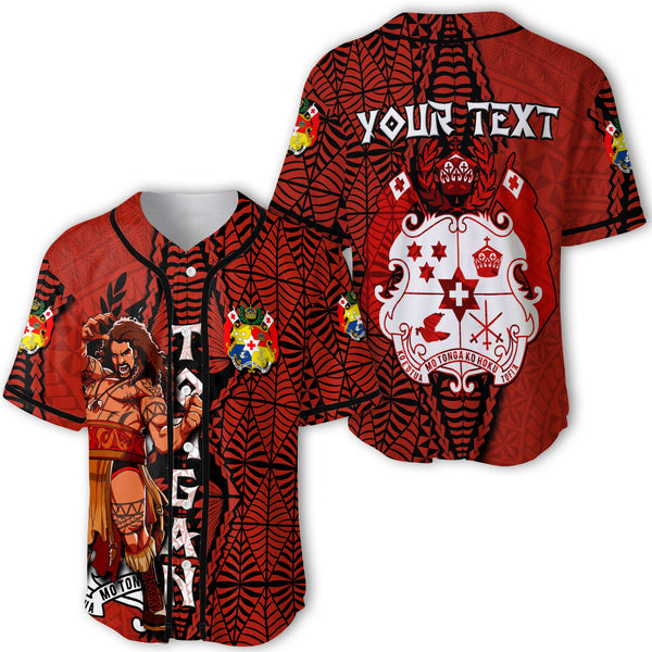 Custom Tonga The Tonga Terror Baseball Jersey