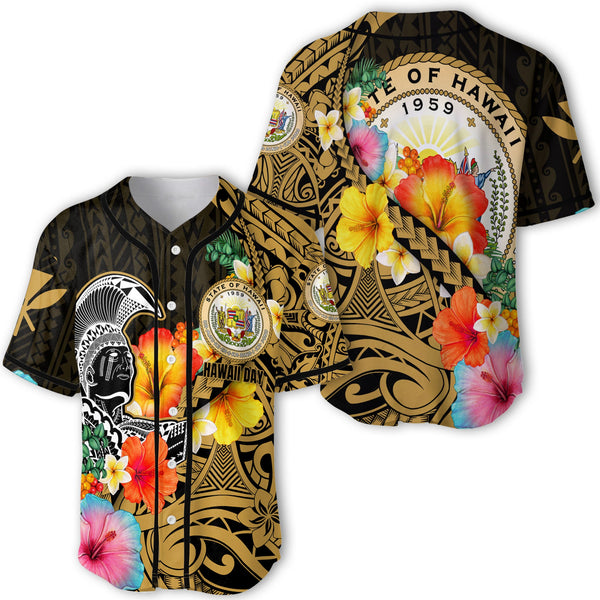 Hawaii Day King Kamehameha Baseball Jersey