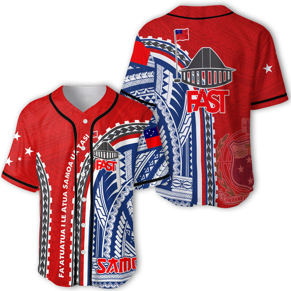 FAST Samoa United in Faith Baseball Jersey