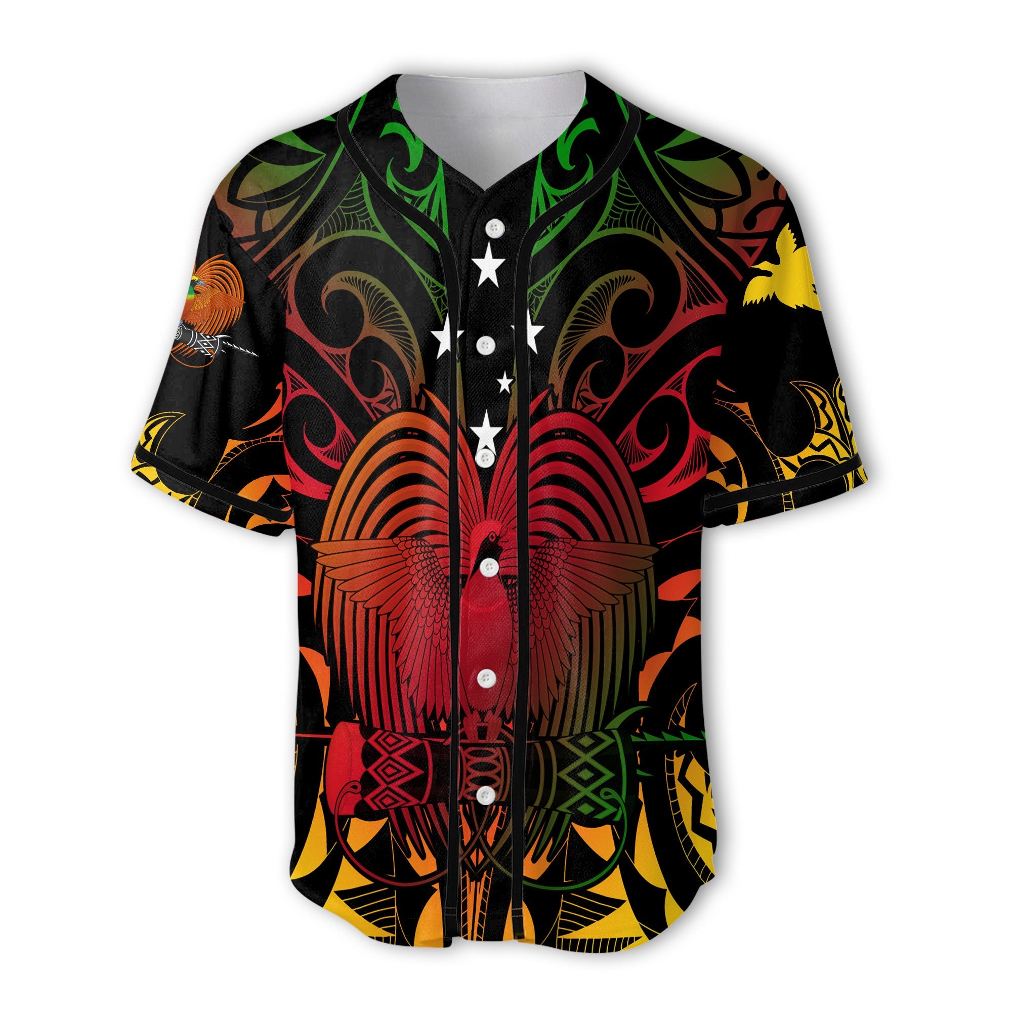 Papua New Guinea Baseball Jersey Unity In Diversity Motto