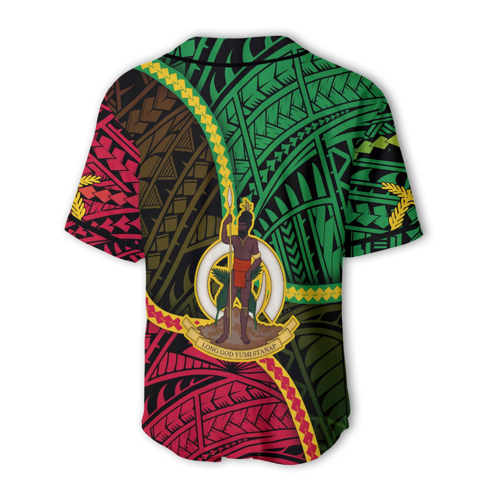 Vanuatu Baseball Jersey Independence Day 43rd Anniversary Style