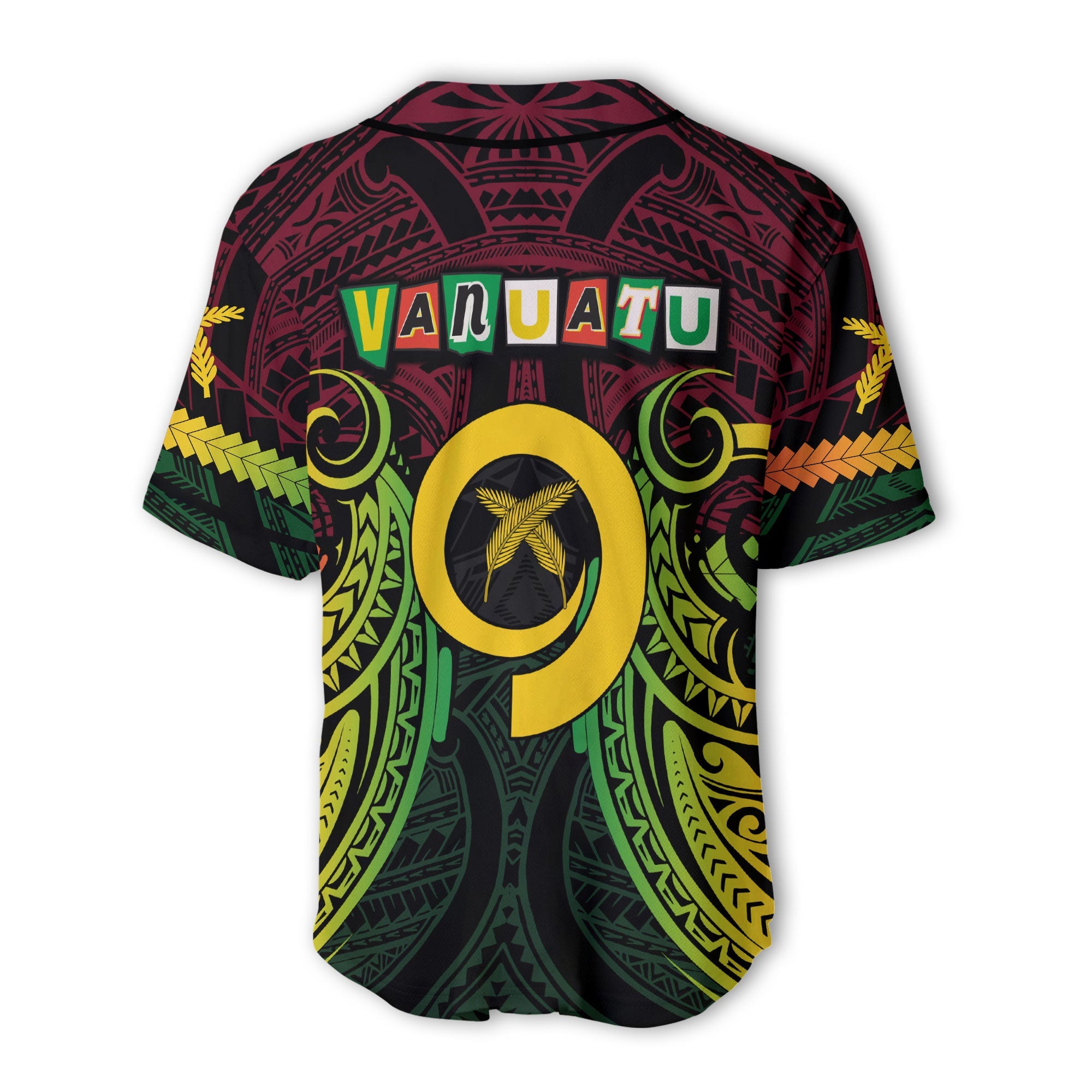 Vanuatu Baseball Jersey Independence Day 43rd Anniversary Style 2