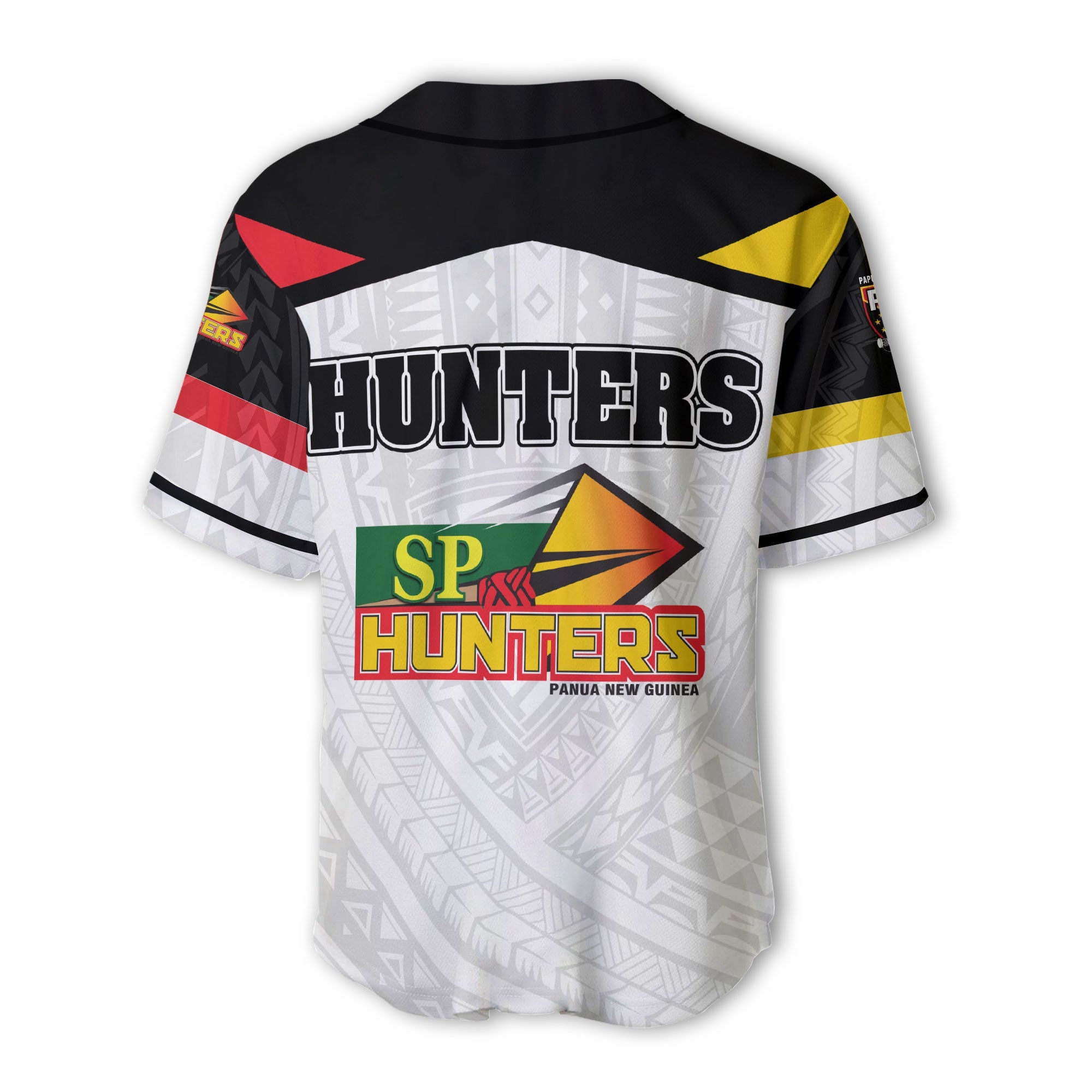 Papua New Guinea Rugby Hunters Baseball Jersey