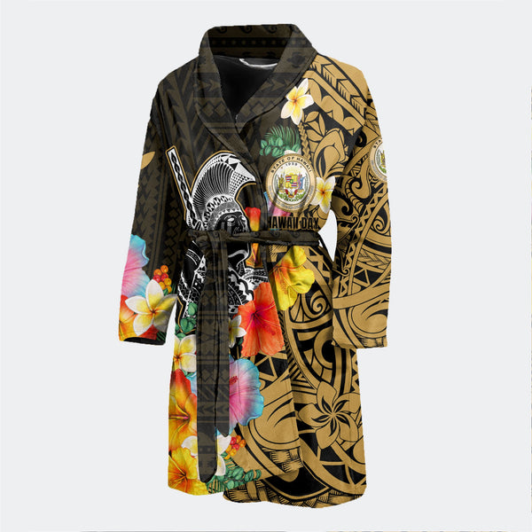 Hawaii Day King Kamehameha Bath Robe