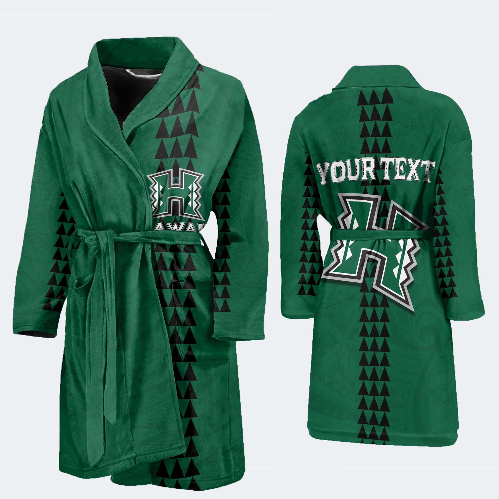 Custom Hawaii Rainbow Warriors Rugby Bath Robe