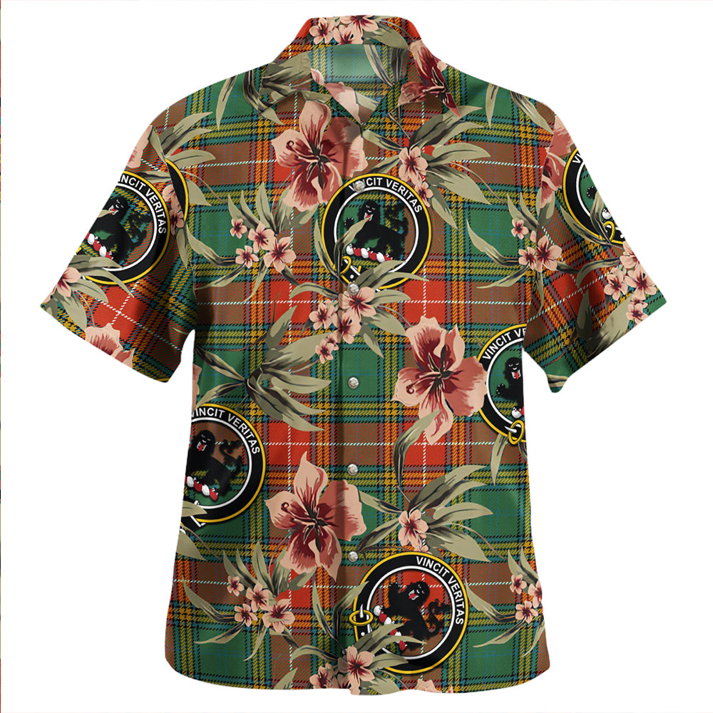 Scottish Tartan Baxter Ancient Clan Hawaiian Shirt Tropical Old Style