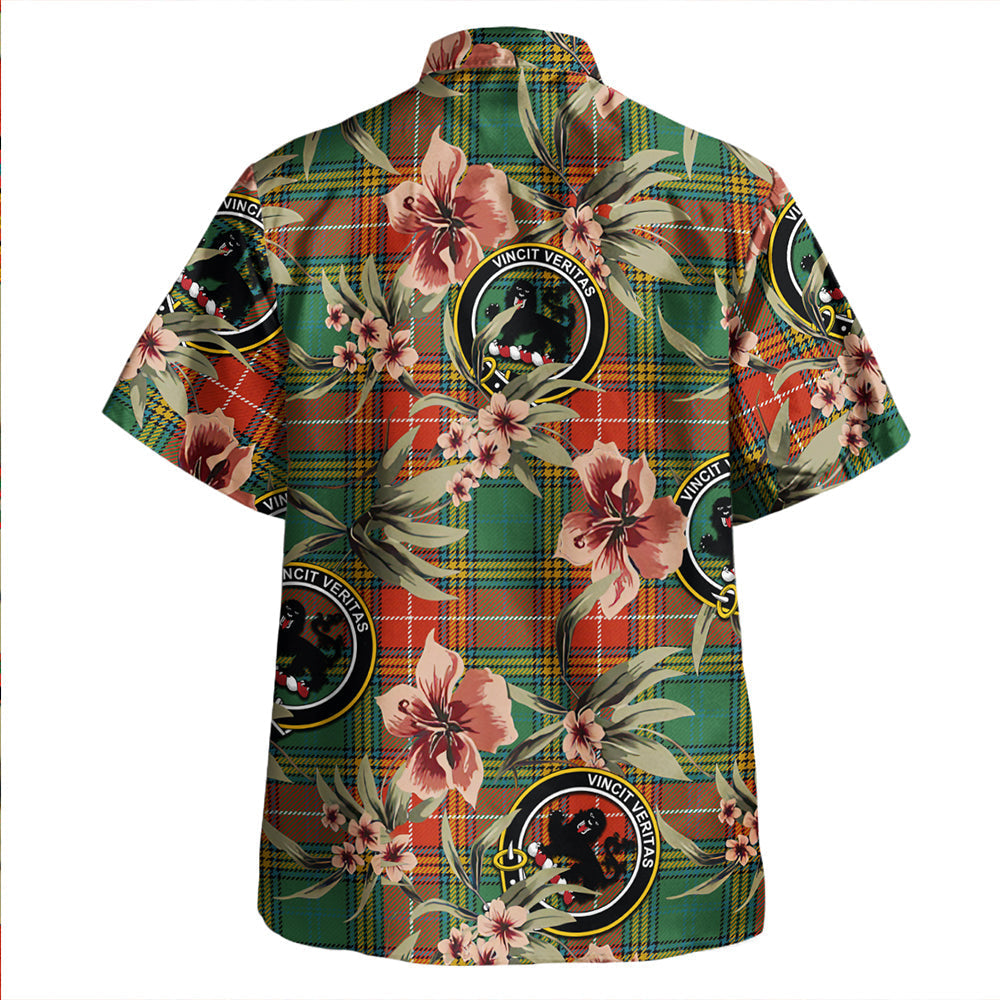 Scottish Tartan Baxter Ancient Clan Hawaiian Shirt Tropical Old Style