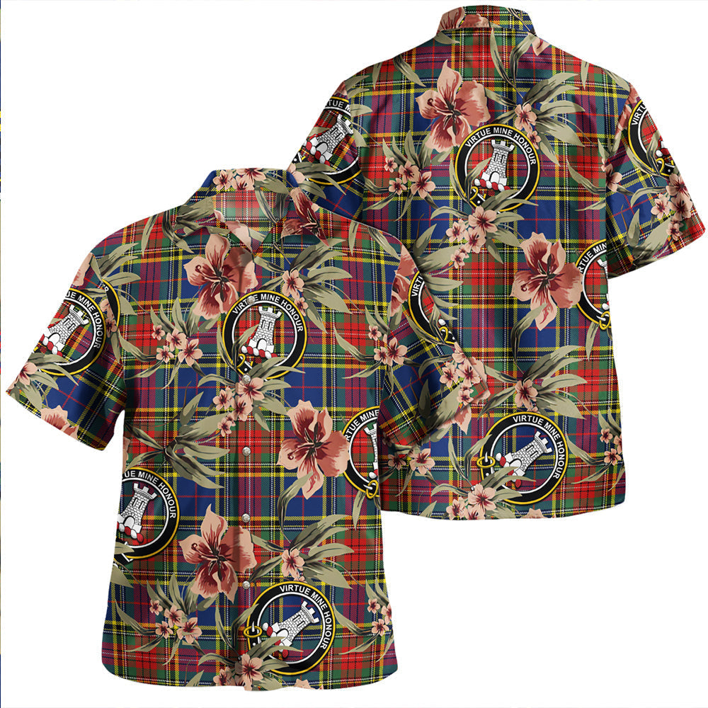 Scottish Tartan Beaton Modern Clan Hawaiian Shirt Tropical Old Style