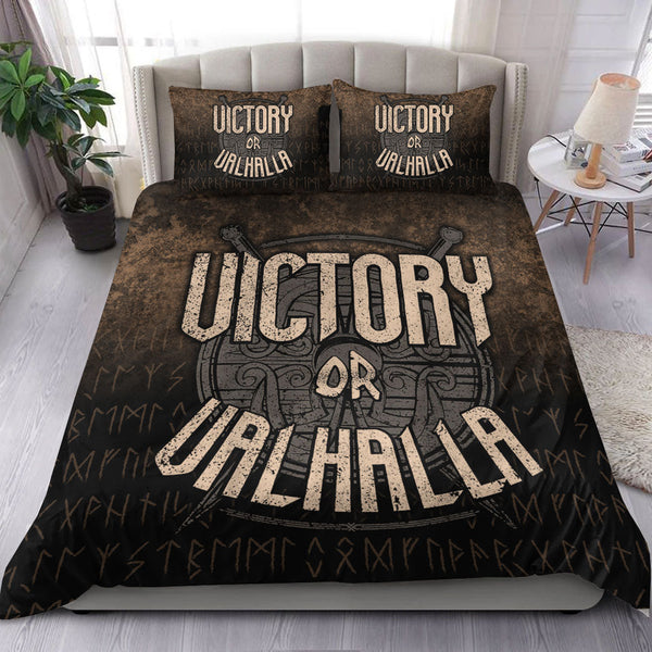 Viking Bedding Set Victory or Valhalla Ver03