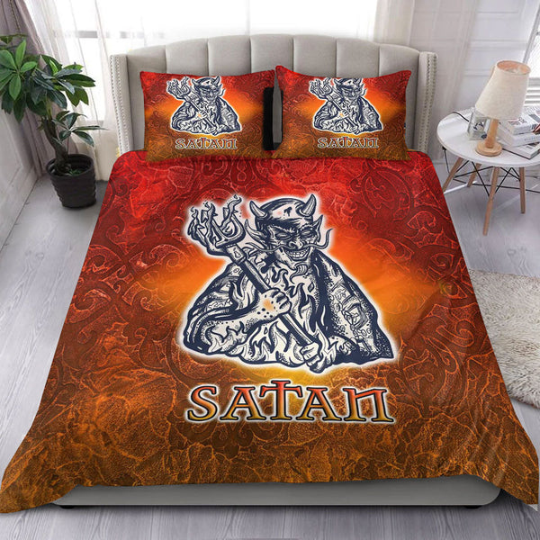 Viking Bedding Set Satan Celtic