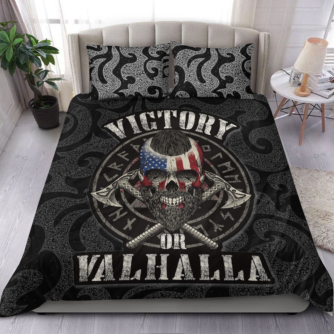 Viking Bedding Set Victory or Valhalla Special Ver02