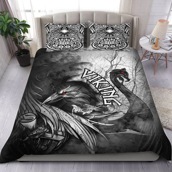 Viking Bedding Set Raven And Darkka