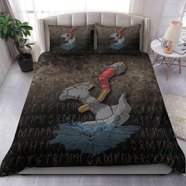 Viking Bedding Set Viking Axe Norse Mythology