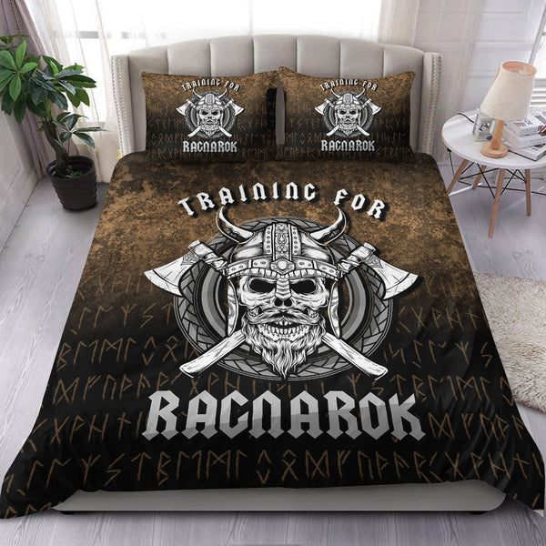 Viking Bedding Set Training For Ragnarok Vikings Norse