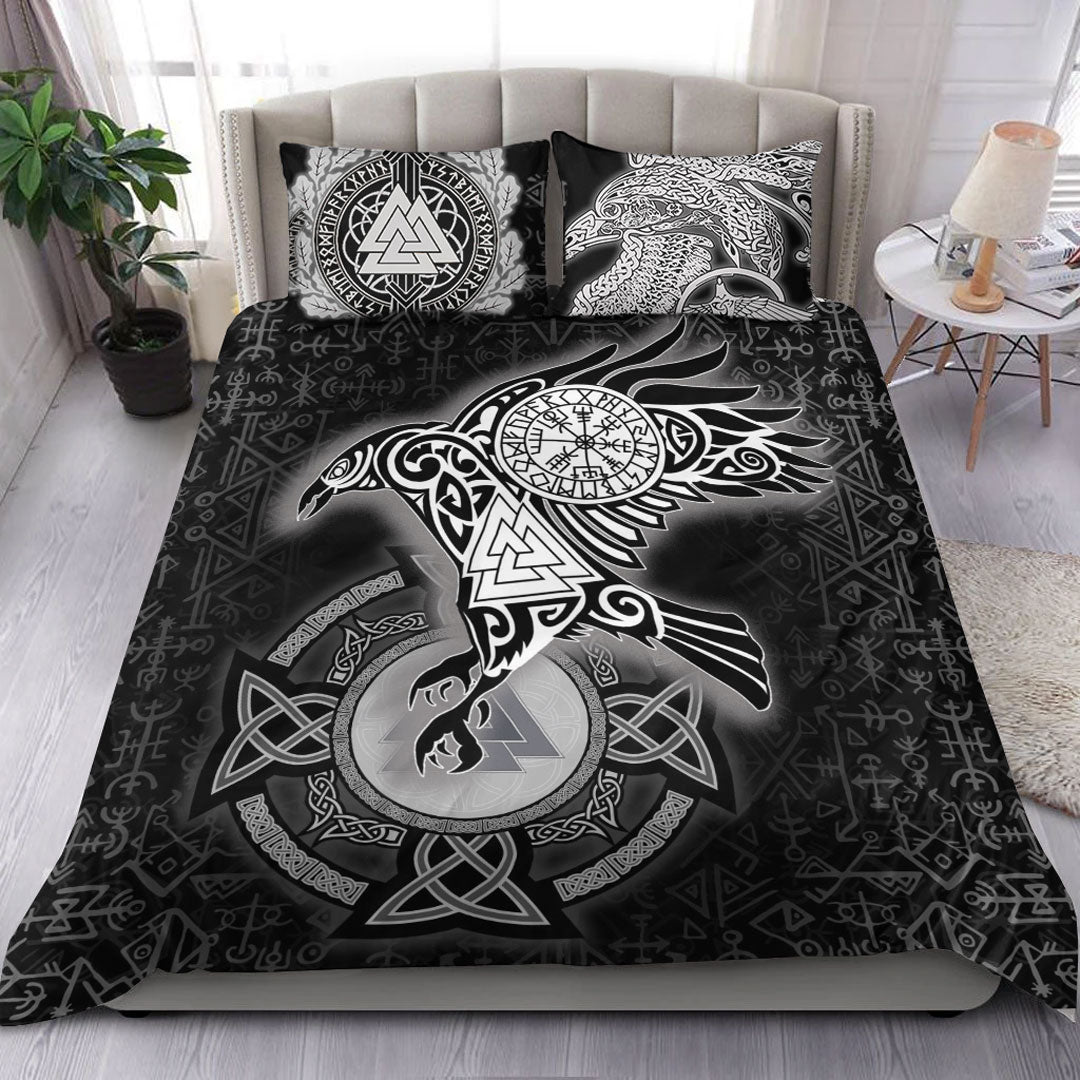 Viking Bedding Set Celtic Raven