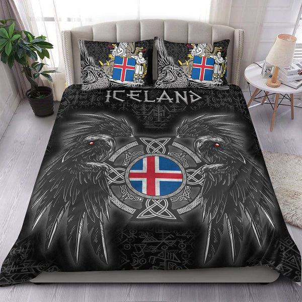 Viking Bedding Set Iceland Viking Raven