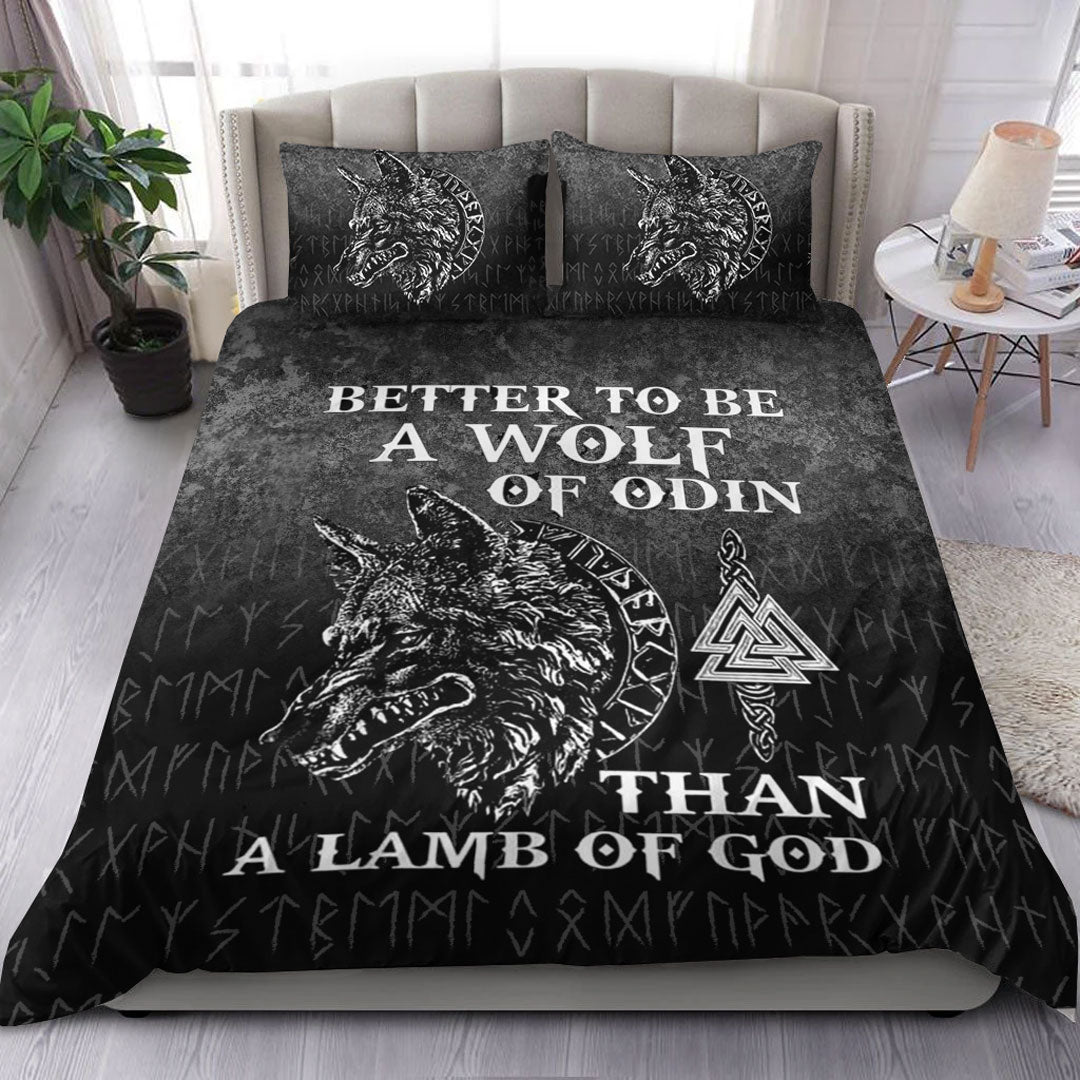 Viking Bedding Set Wolf Of Odin