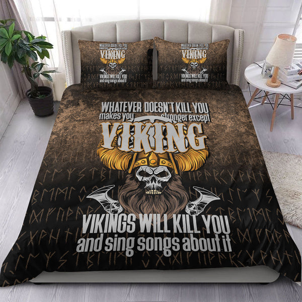 Viking Bedding Set Vikings Will Kill You