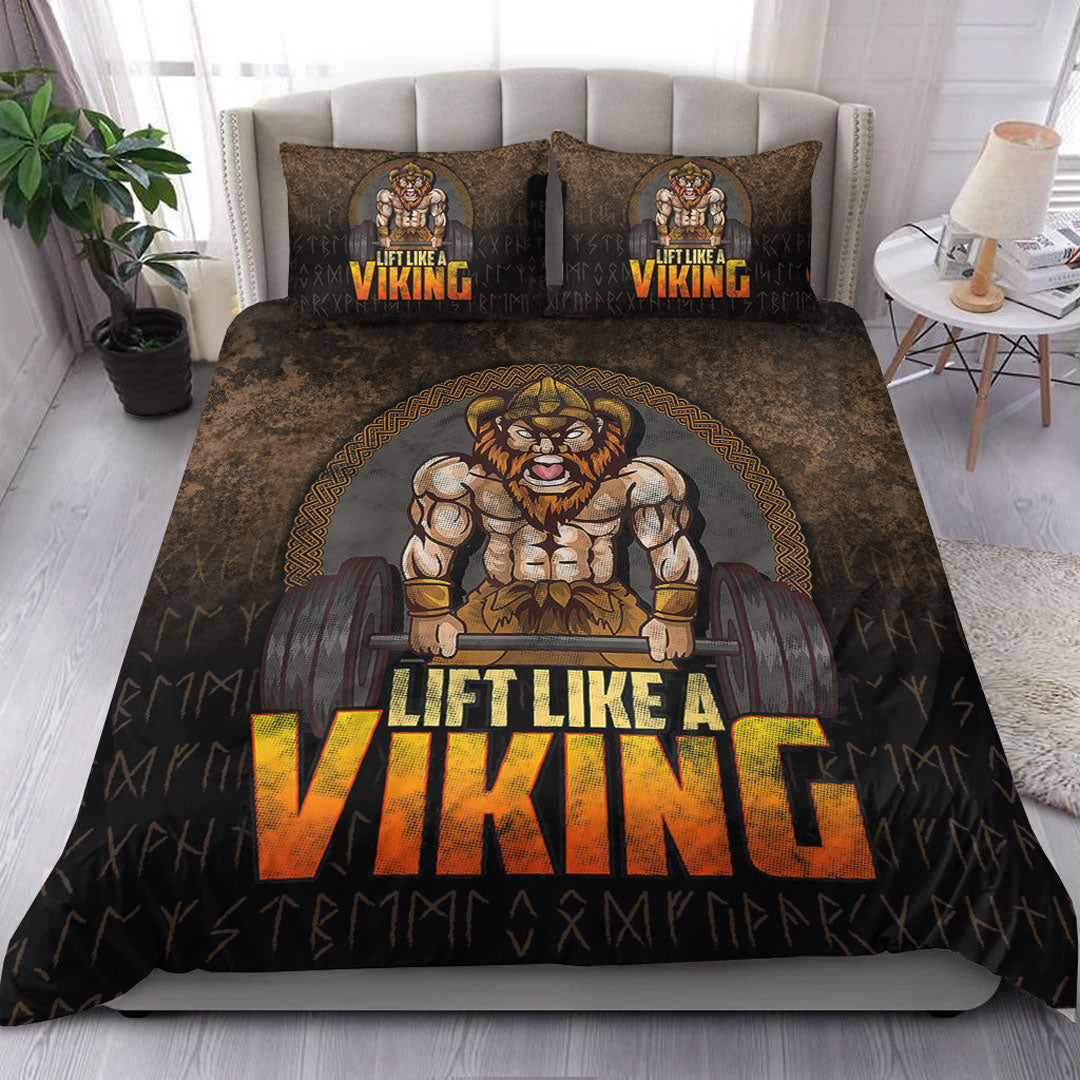 Viking Bedding Set Lift Like A Viking