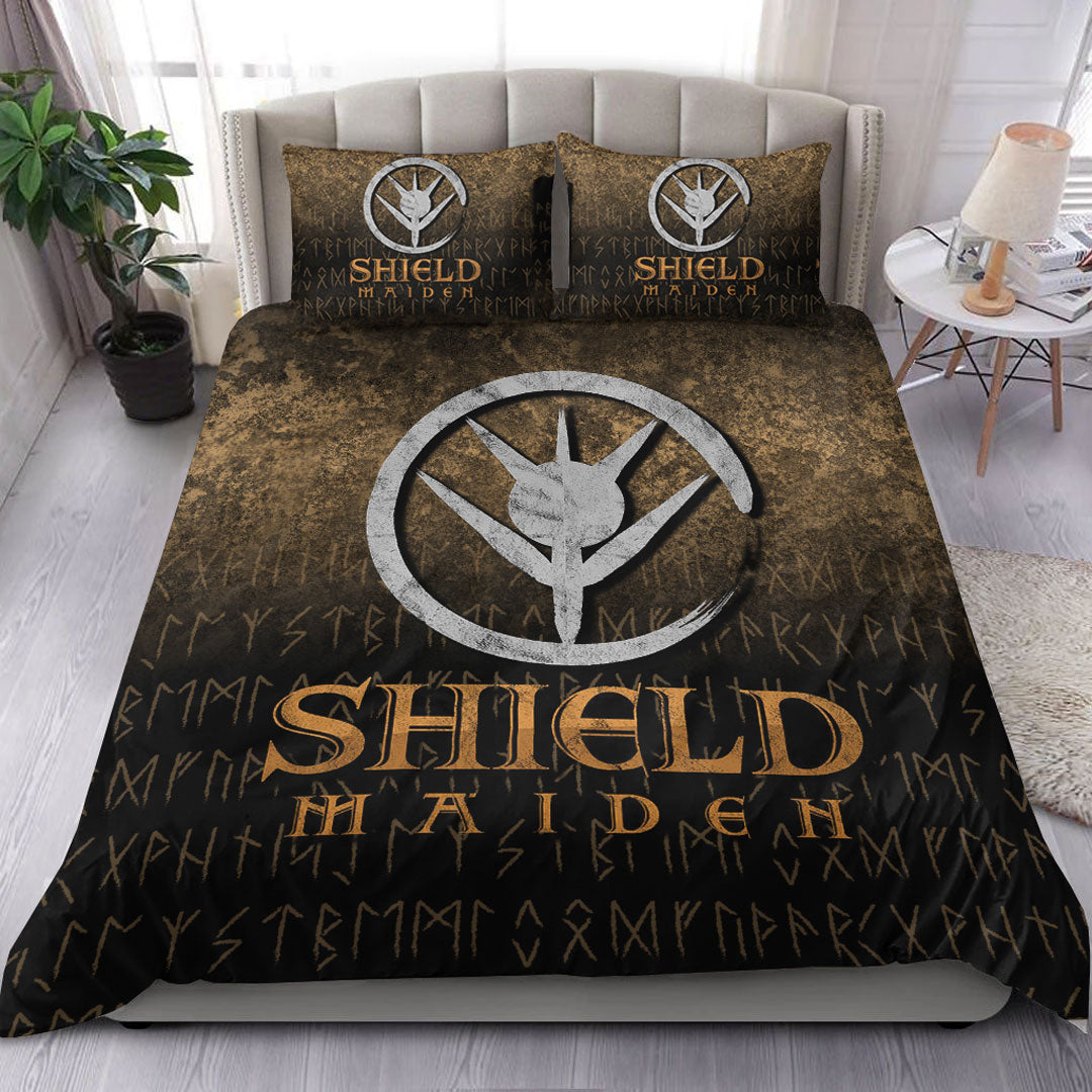 Viking Bedding Set Shieldmaiden