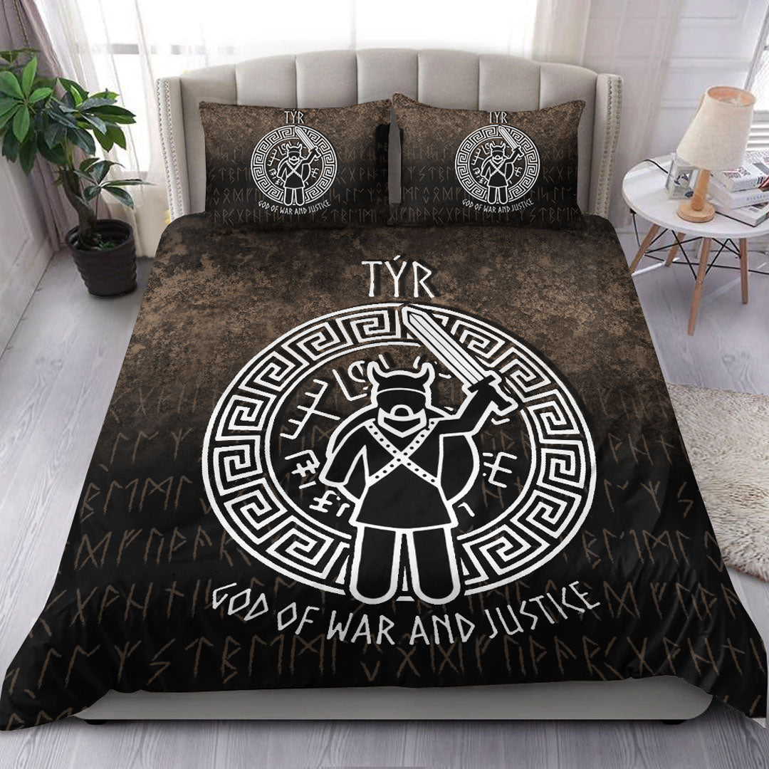 Viking Bedding Set Tyr God Of War And Justice