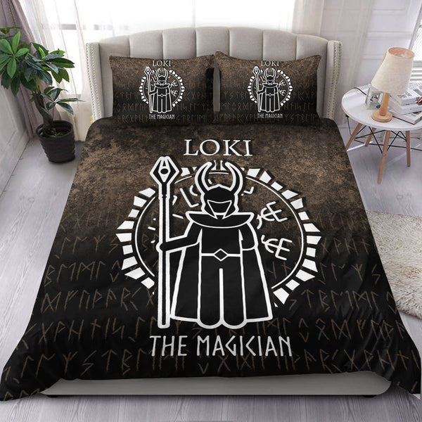 Viking Bedding Set Loki The Magician