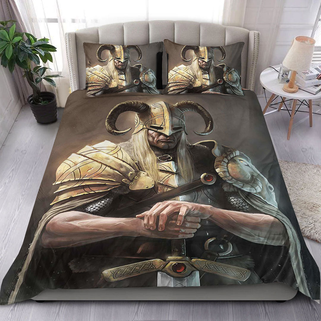 Viking Bedding Set Viking Gold Knights