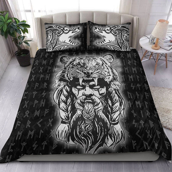 Viking Bedding Set Wolf Odin Viking Set