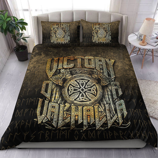 Viking Bedding Set Victory or Valhalla Ver02