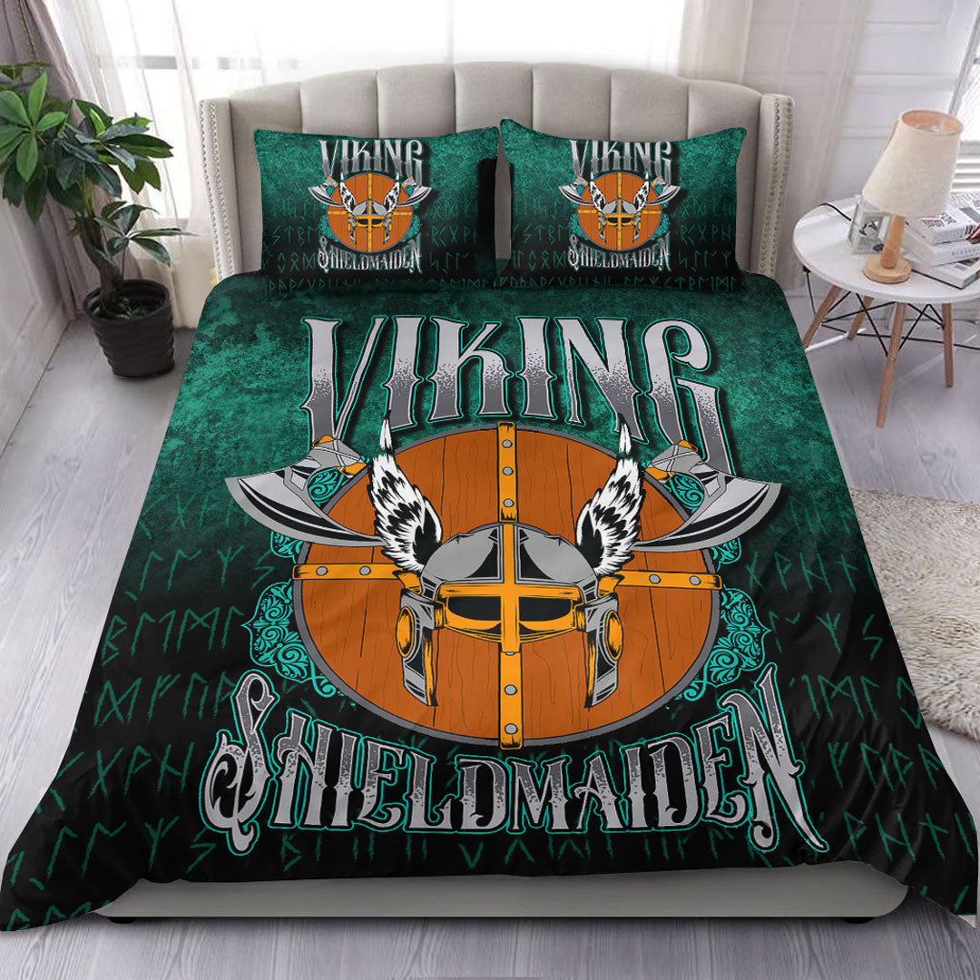 Viking Bedding Set Viking ShieldMaiden