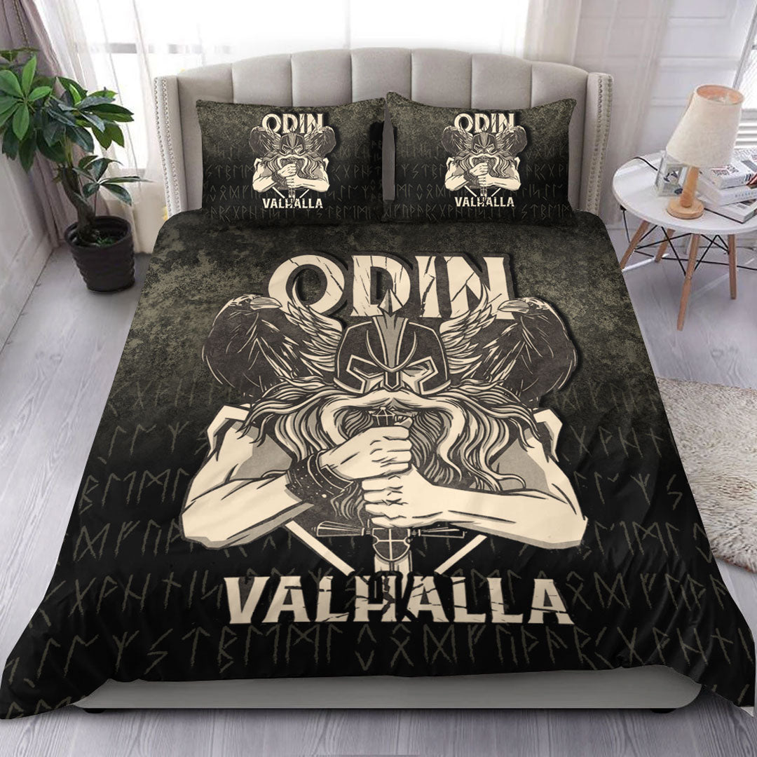 Viking Bedding Set Odin Valhalla