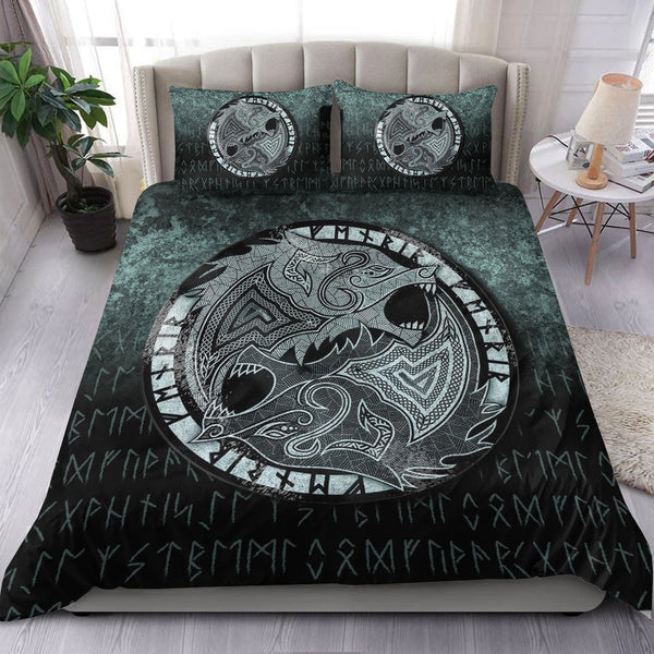 Viking Bedding Set Fenrir the Wolf