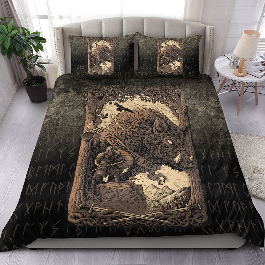 Viking Bedding Set Viking Wild Boar