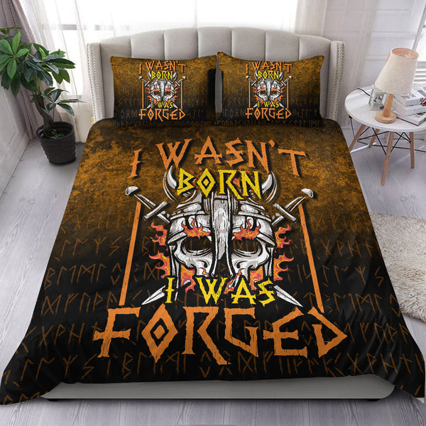 Viking Bedding Set I Wasn’t Born I Was Forged