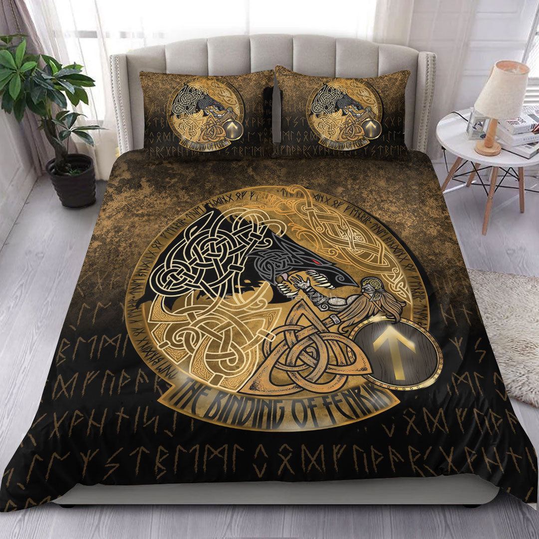 Viking Bedding Set The Binding of Fenrir